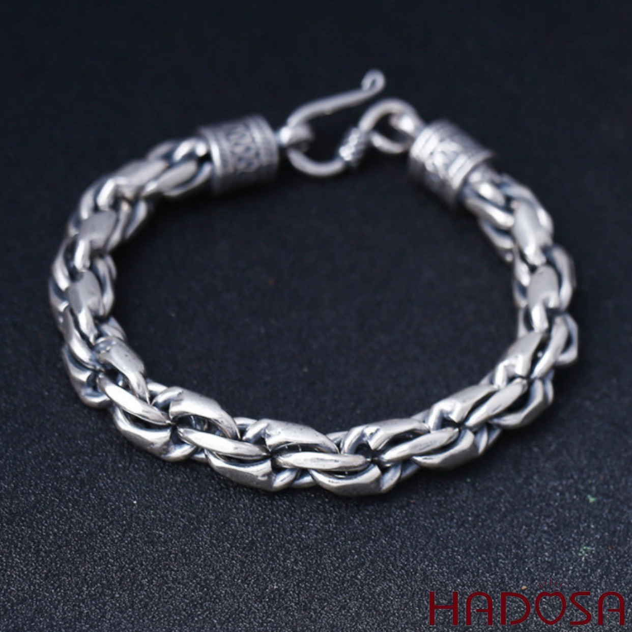 Vòng tay nam bạc đẹp