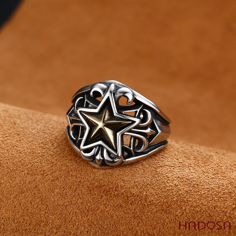 Nhẵn bạc 925 ngôi sao