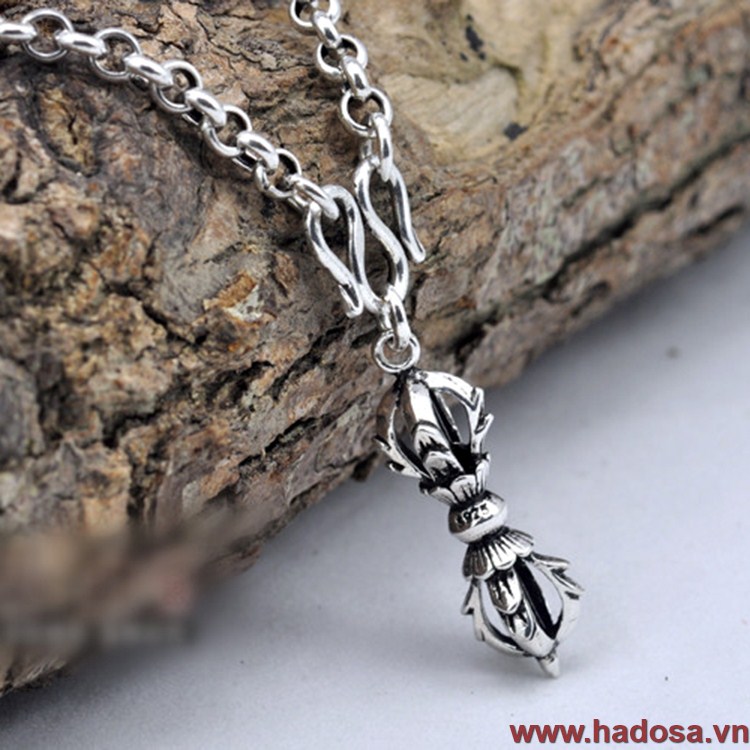 Mặt dây chuyền bạc nam