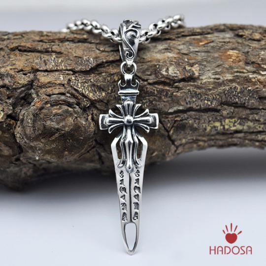 Mặt dây chuyền bạc Thái Thanh Kiếm