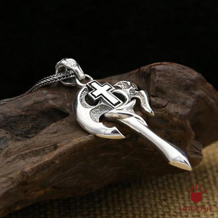 Mặt dây chuyền bạc Thái cho nam