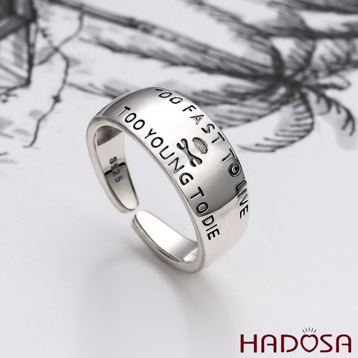 Nhẫn bạc Thái đẹp