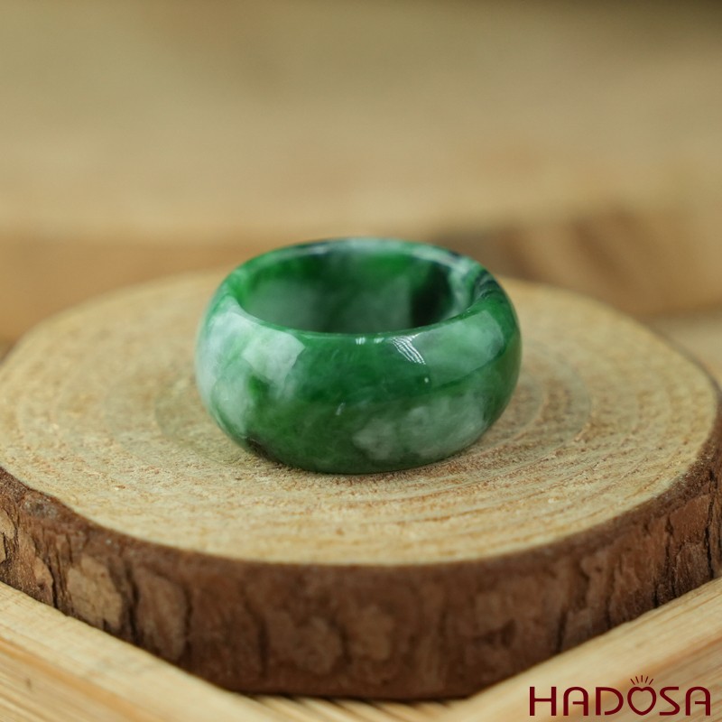 Nhẫn Cẩm Thạch sơn thuỷ size 17