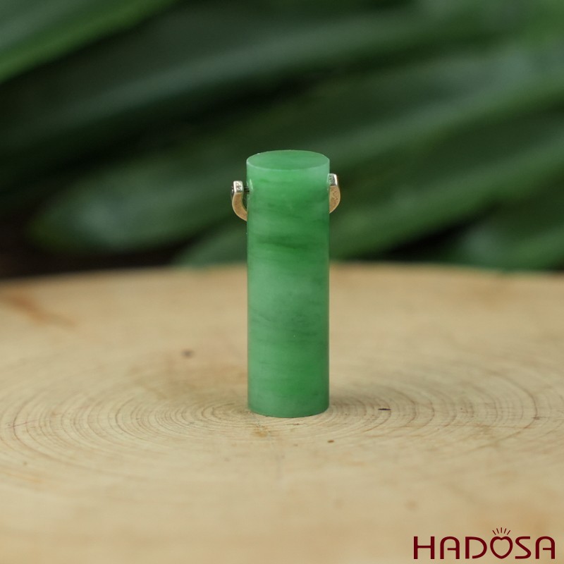 Mặt dây chuyền Cẩm thạch hình trụ 25-27mm | HADOSA