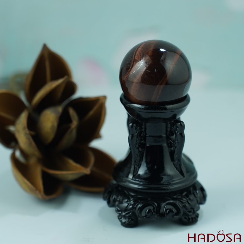 Quả cầu mắt hổ đỏ 3cm