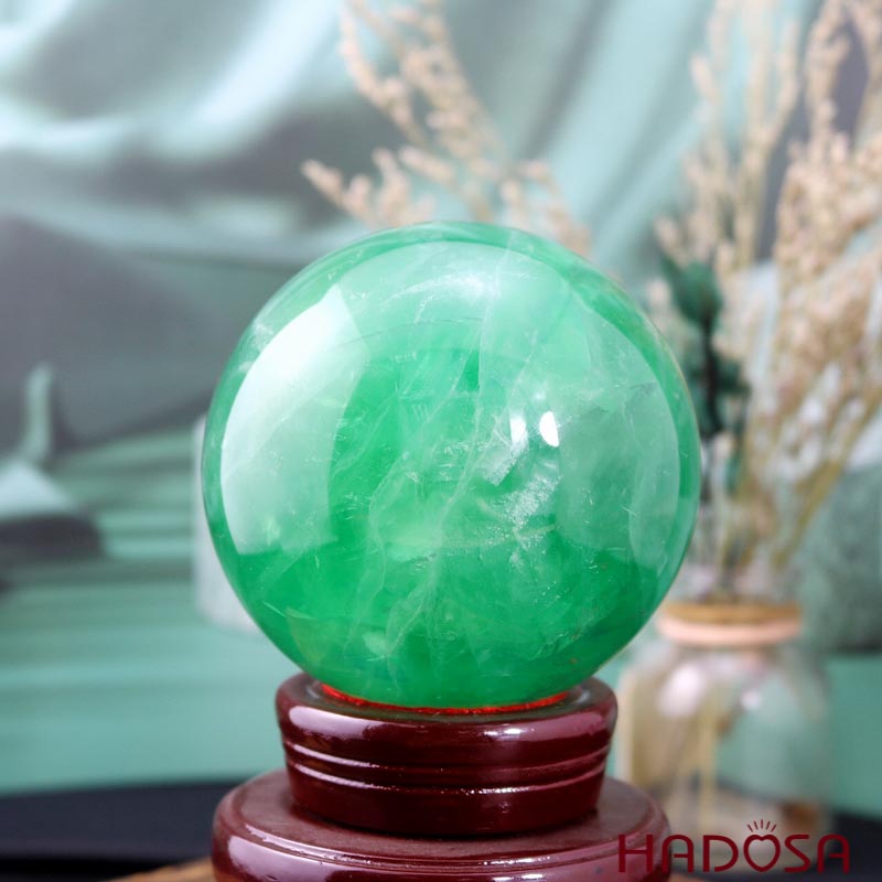 Cầu phong thủy đá Florite 10cm