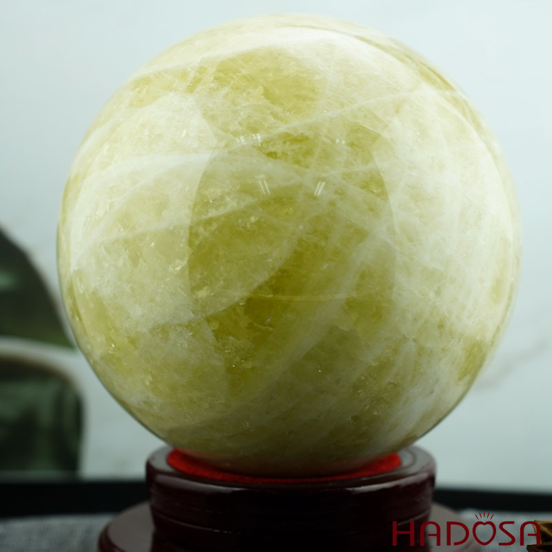 Cầu thạch anh vàng 3A 17.5cm