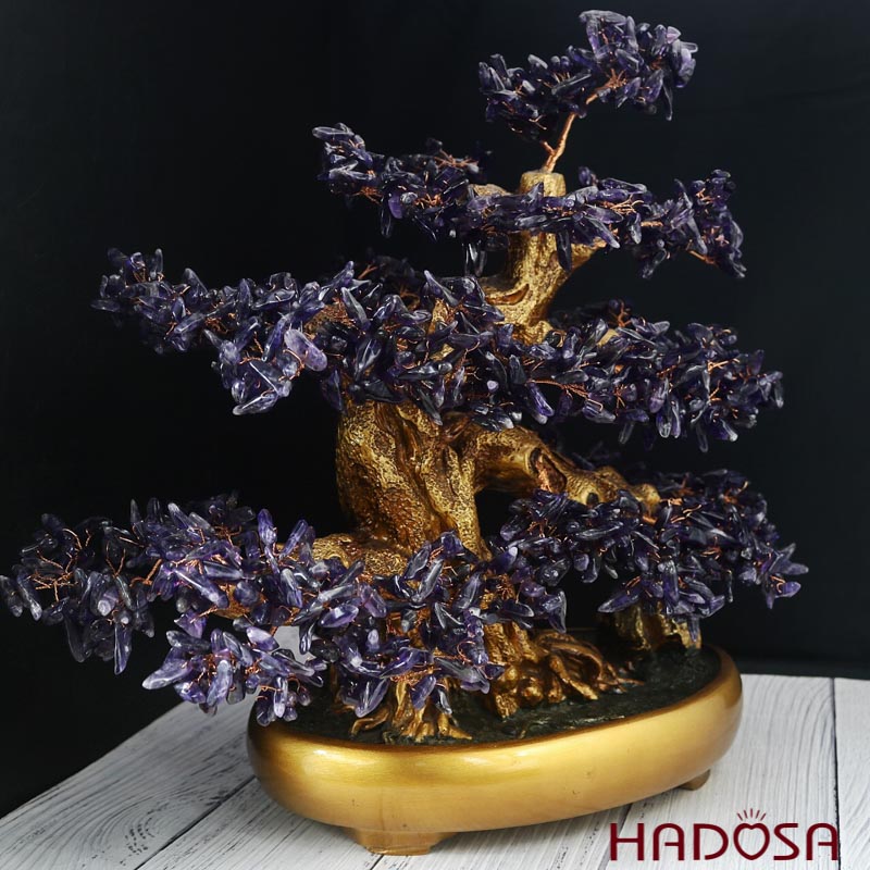 Cây tài lộc Thạch anh tím 36*20*35cm