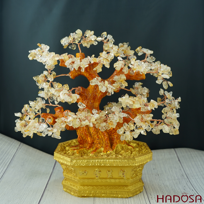 Cây tài lộc thạch anh 28*30cm