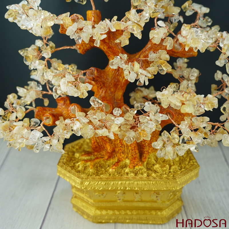 Cây tài lộc thạch anh 28*30cm