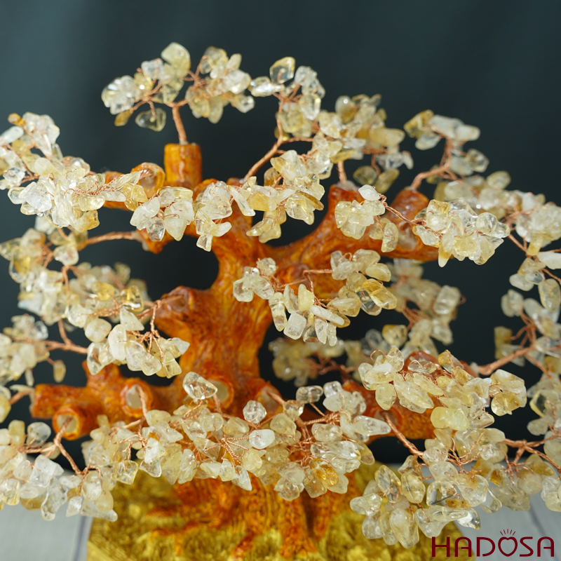 Cây tài lộc thạch anh 28*30cm