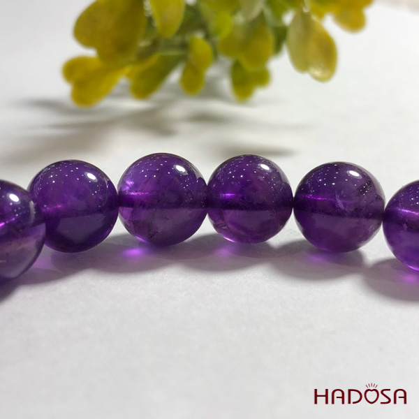 Vòng đá Thạch Anh Tím 09mm chuẩn 6A