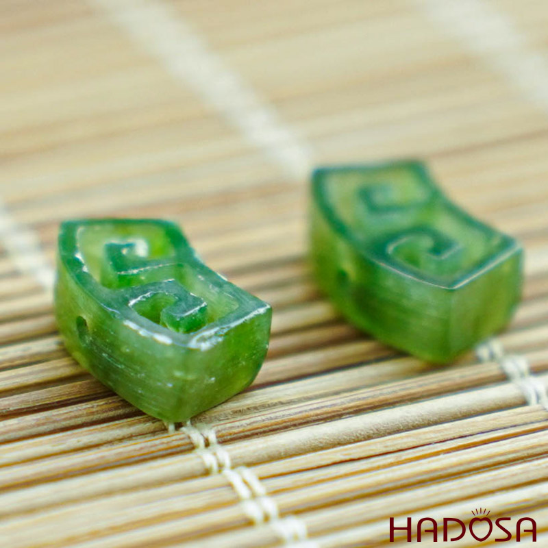 Charm Ngọc Bích 7.5*12.2mm