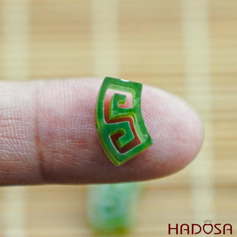 Charm Ngọc Bích 7.5*12.2mm