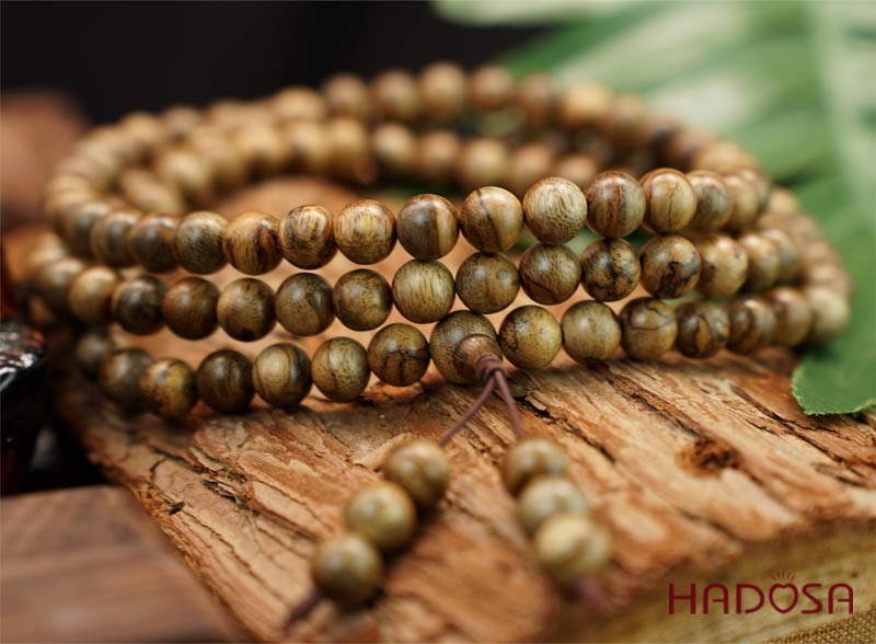 Chuỗi Trầm Hương tốc bông 108 hạt 8.5mm