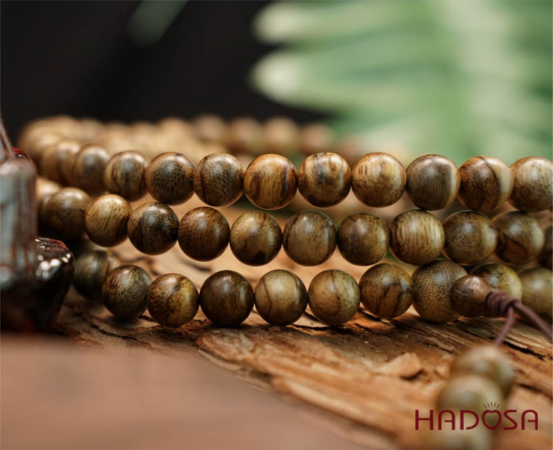 Chuỗi Trầm Hương tốc bông 108 hạt 8.5mm