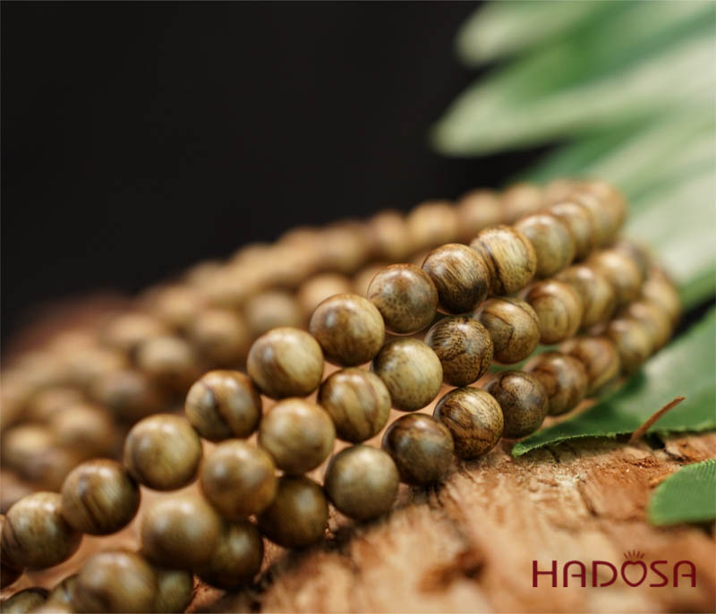 Chuỗi Trầm Hương tốc bông 108 hạt 8.5mm