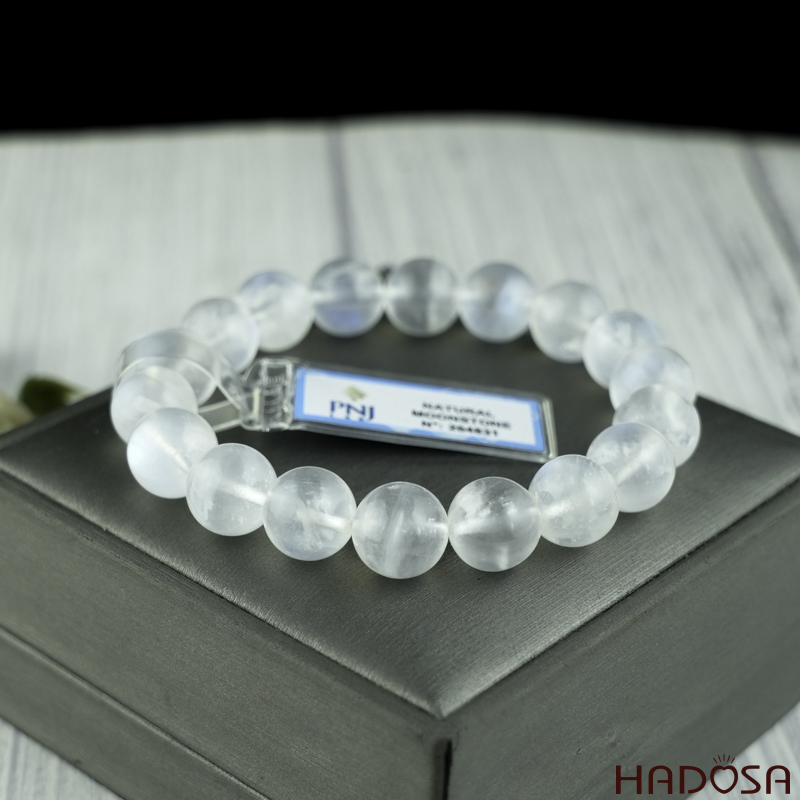 Vòng đá Mặt Trăng 11mm chuẩn 7A