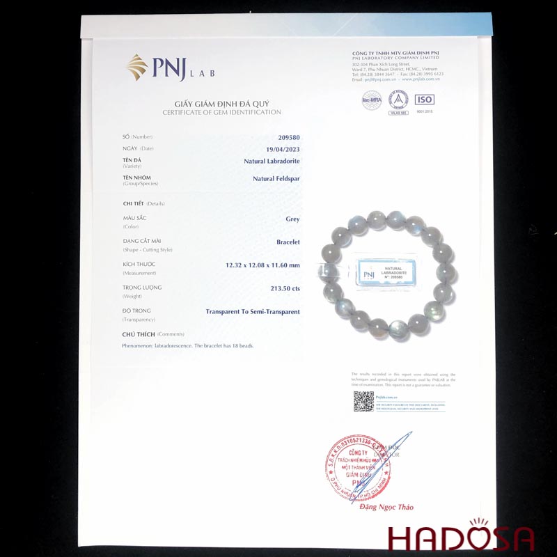 Vòng đá Xà Cừ 12mm chuẩn 5A