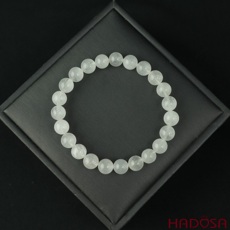 Thạch Anh Tóc Trắng 7mm chuẩn 6A