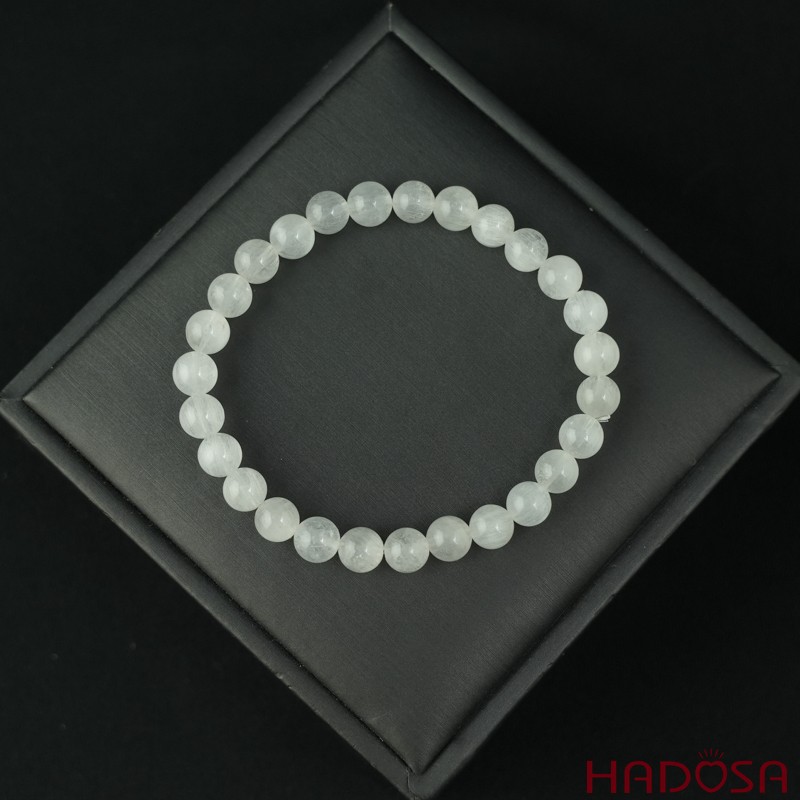 Thạch Anh Tóc Trắng 6mm chuẩn 6A