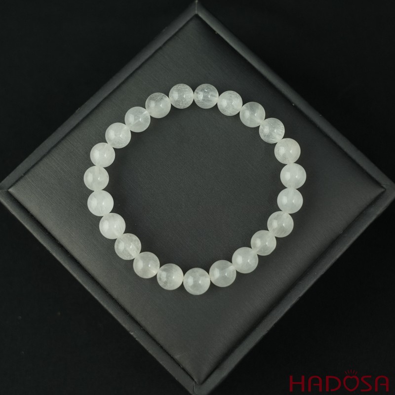 Thạch Anh Tóc Trắng 7mm chuẩn 6A