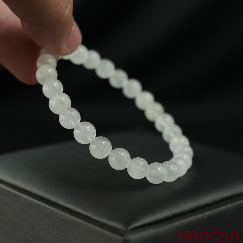 Thạch Anh Tóc Trắng 6mm chuẩn 6A