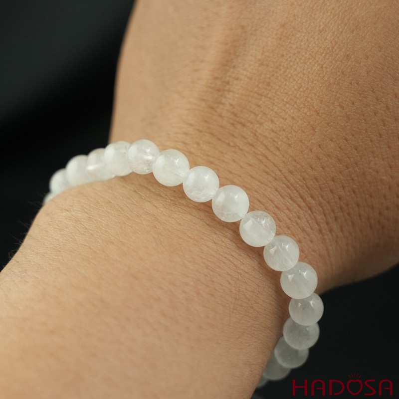 Thạch Anh Tóc Trắng 6mm chuẩn 6A