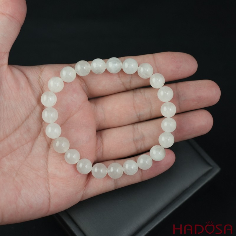 Thạch Anh Tóc Bạch Kim 8mm chuẩn 6A