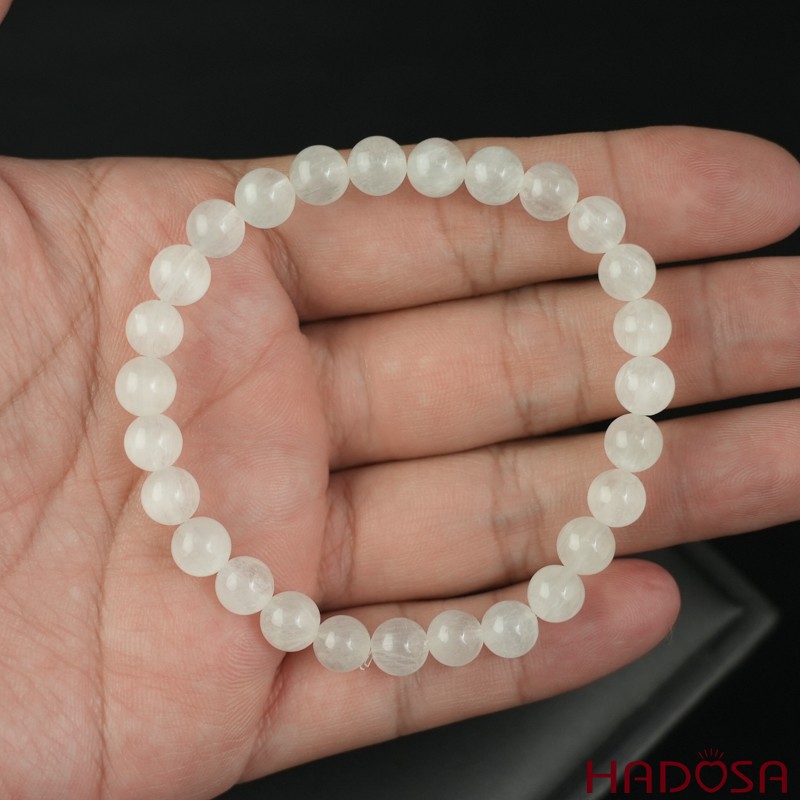 Thạch Anh Tóc Trắng 6mm chuẩn 6A