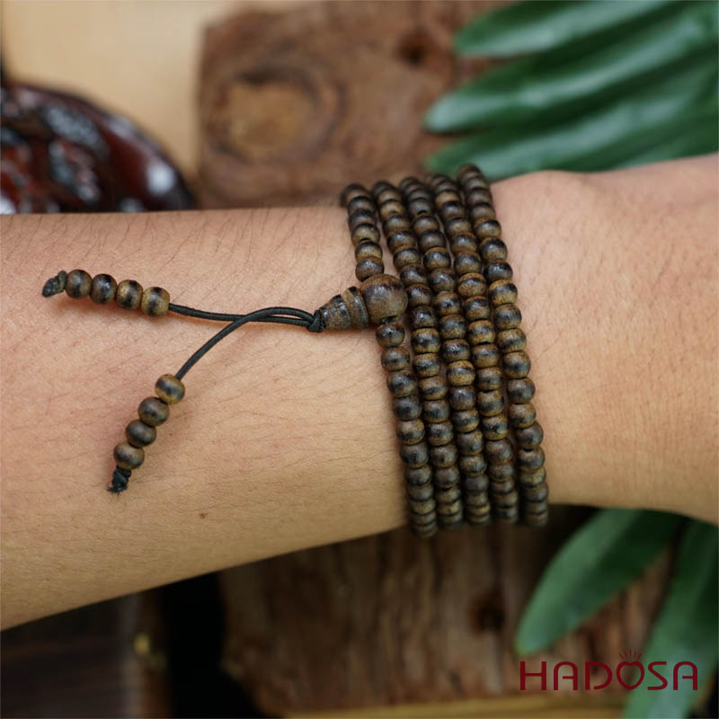 Chuỗi Trầm cấy dầu 216 hạt 5mm