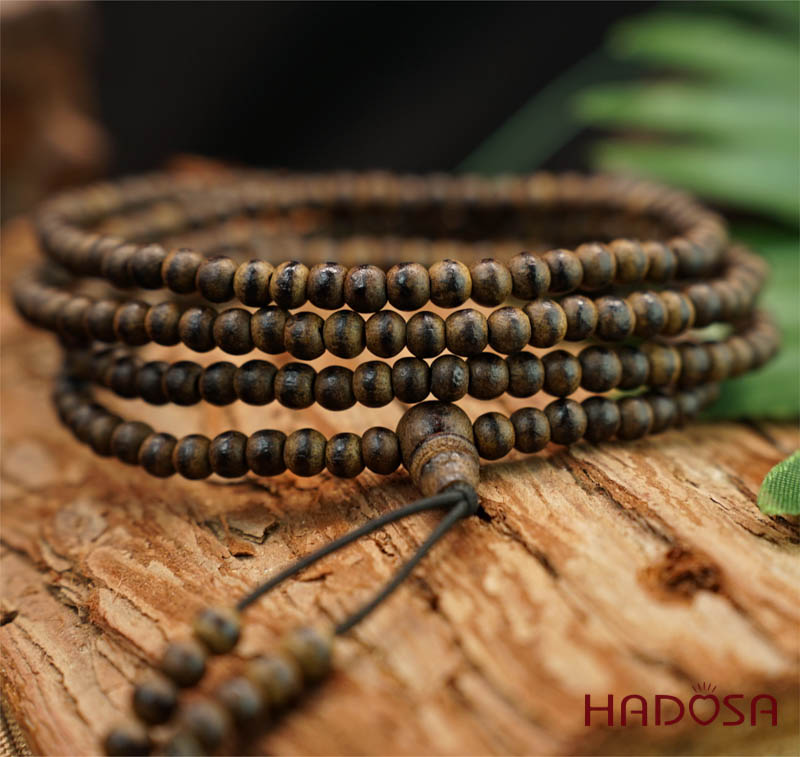 Chuỗi Trầm cấy dầu 216 hạt 5mm