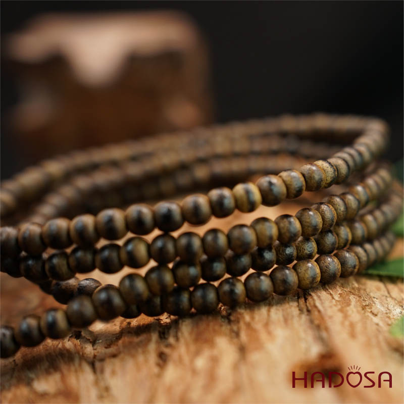 Chuỗi Trầm cấy dầu 216 hạt 5mm