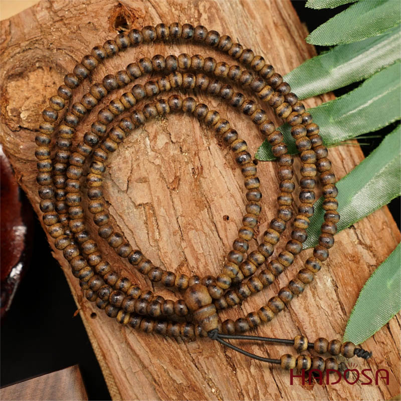 Chuỗi Trầm cấy dầu 216 hạt 5mm