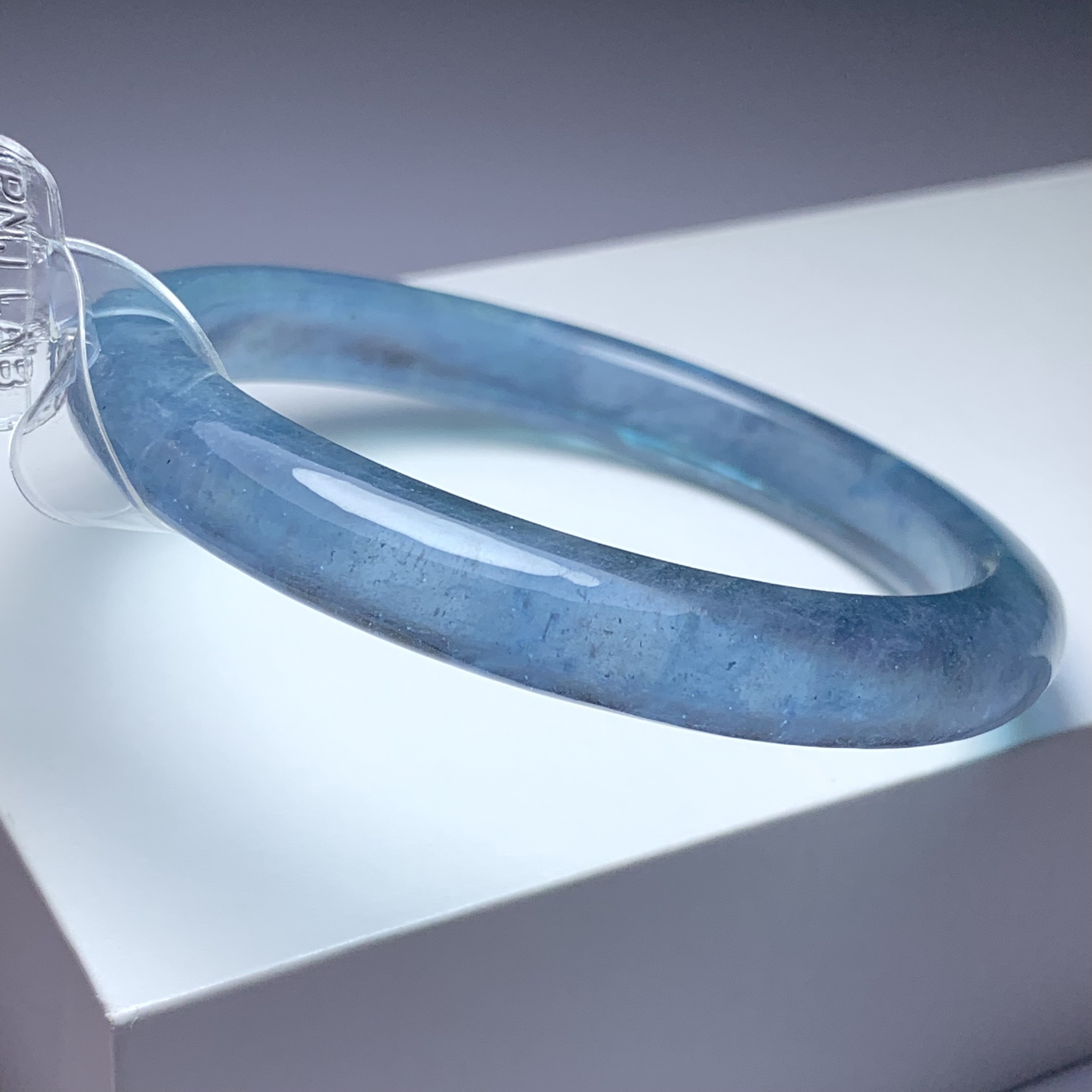 Vòng tay đá Aquamarine xanh ngọc đại dương Vip 8A ni 54