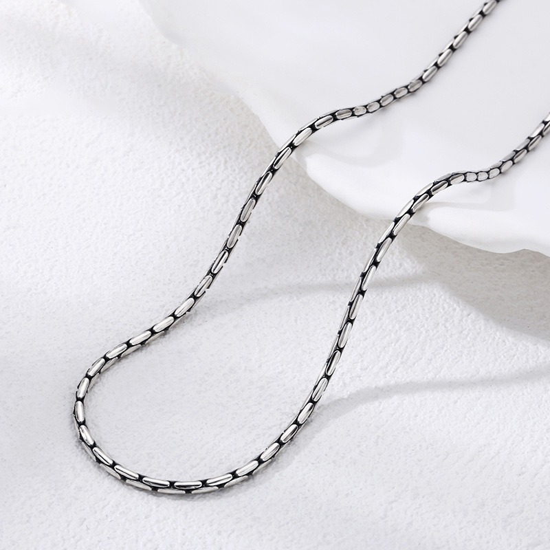 Dây chuyền hạt gạo bạc Thái