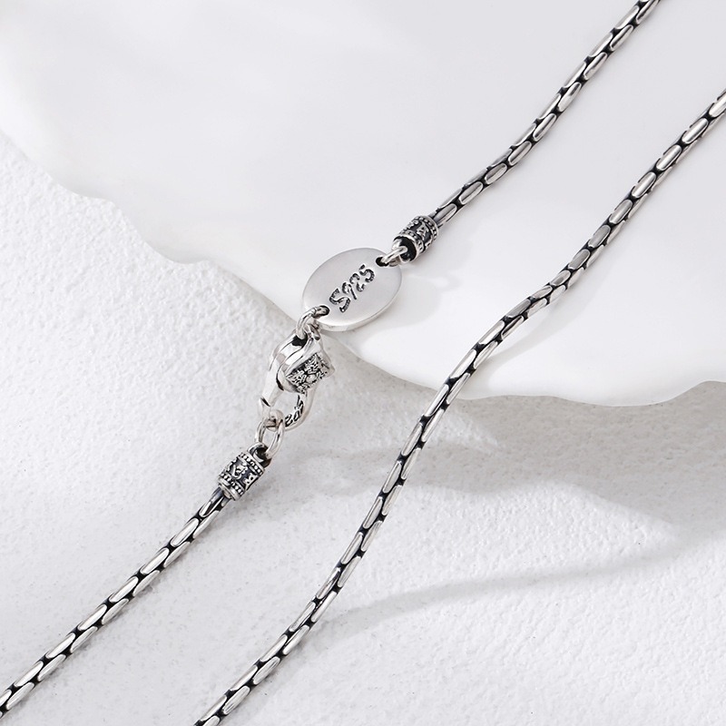 Dây chuyền hạt gạo bạc Thái