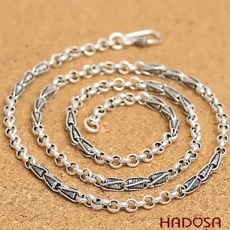 Dây chuyền bạc nam