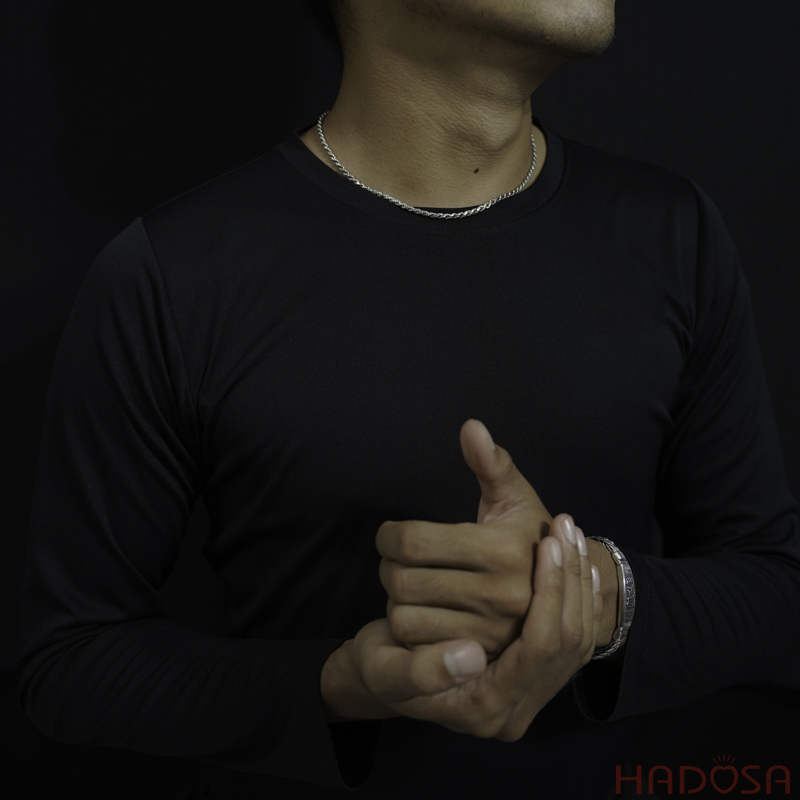 Dây chuyền bạc nam 925