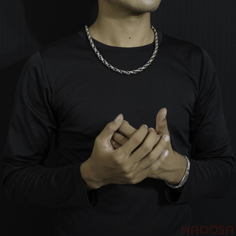 Dây chuyền bạc nam Thái Lan