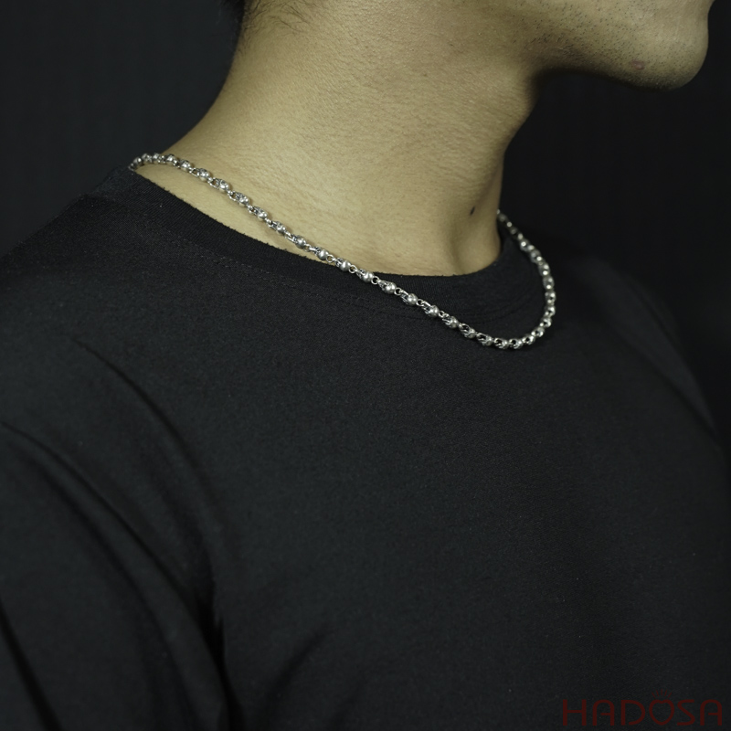 Dây chuyền bạc Thái Đầu lâu