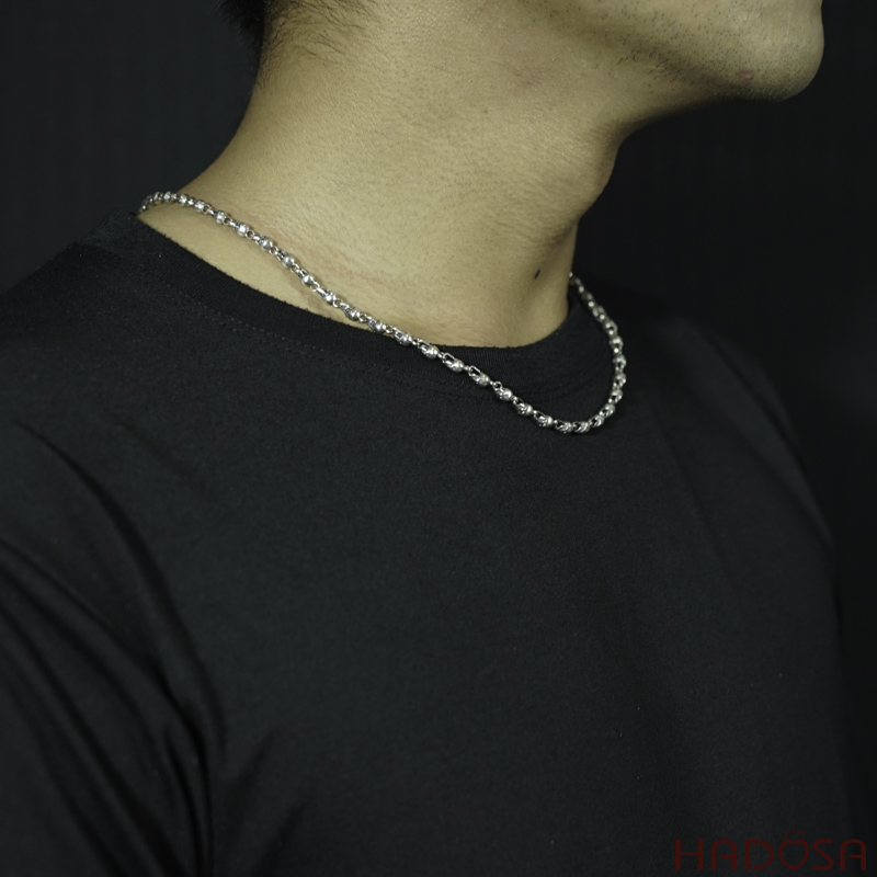 Dây chuyền bạc Thái Đầu lâu