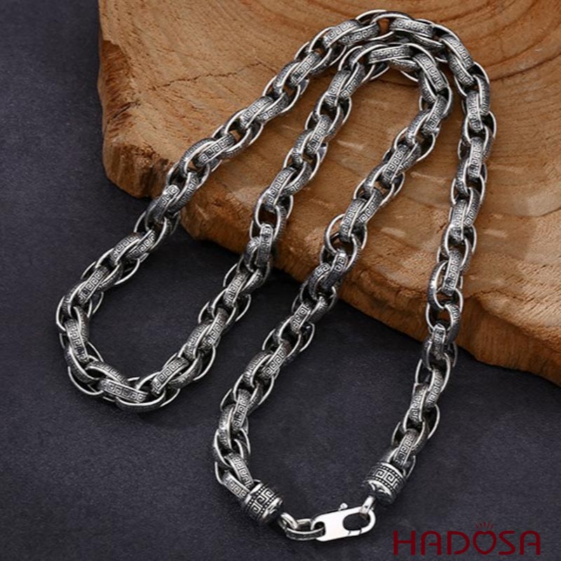 Dây chuyền bạc nam Thái Lan