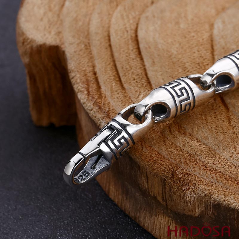 Dây chuyền bạc thái nam đẹp