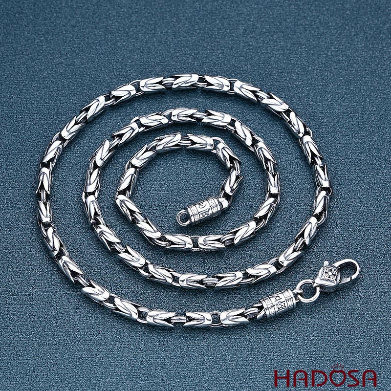 Dây chuyền nam bạc Thái