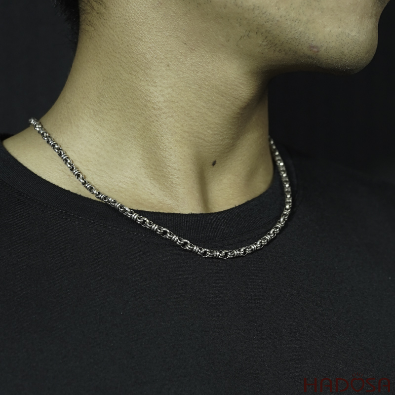 Dây chuyền nam bạc Thái 925