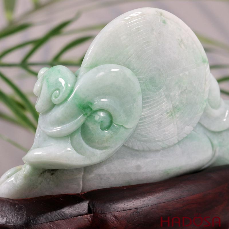 Di Lạc Cẩm thạch 13x4x9cm