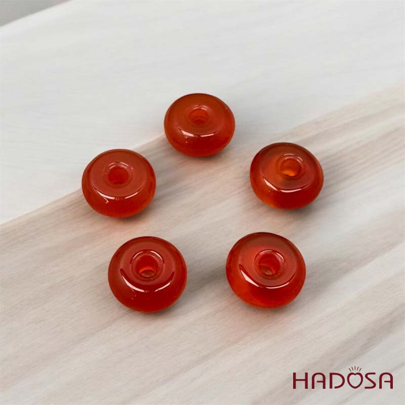 Đồng điếu Mã não đỏ 10mm