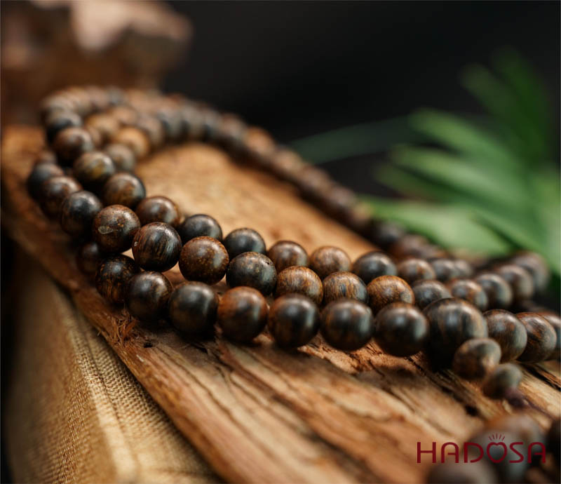 Vòng trầm hương 108 hạt 8mm Indo
