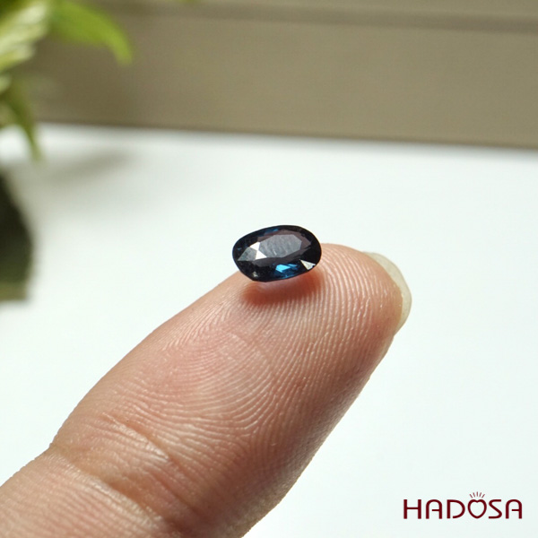 Spinel xanh VN oval 4*6